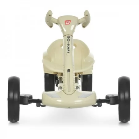 Электрокарта M 6072EBR-13 р/к2,4G, 1моторы35W, 1акум6V4AH, EVA, BLUETOOTH, музыка, свет, бежевый