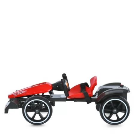 Электрокарта M 6277EBR-3 р/к2,4G, 2моторы35W, 1акум12V4,5AH, EVA, BLUETOOTH, музыка, свет, красный Электрокарта M 6277EBR-3 р/к2,4G, 2моторы35W, 1акум12V4,5AH, EVA, BLUETOOTH, музыка, свет, красный