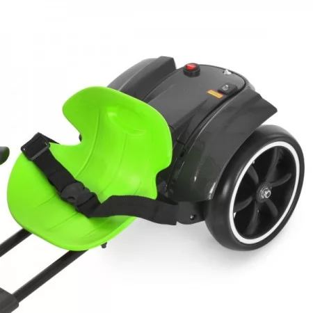 Детский электрокарт Bambi Kart M 6277EBR-5 зеленый, 2 мотора по 35W, EVA, Bluetooth, свет, с пультом управления