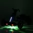 Детский электрокарт Bambi Kart M 6277EBR-5 зеленый, 2 мотора по 35W, EVA, Bluetooth, свет, с пультом управления