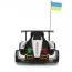 Электрокарта M 6322EBLR-1 на радиоуправлении 2,4G, 2моторы150W, 1акум24V14AH, EVA, музыка, свет, кожа, белый
