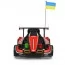 Электрокарта M 6322EBLR-3 на радиоуправлении 2,4G, 2моторы150W, 1акум24V14AH, EVA, музыка, свет, кожа, красный