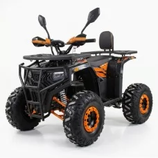 Квадроцикл ATV007-2-7 мотор 1500W, аккумулятор. 60V20AH, BLUETOOTH, 3 скорости, LED, до 82 кг, черно-оранжевый