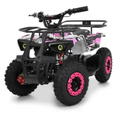 Квадроцикл HB-ATV1000AS-8 мотор1000W, 3акум.12A/12V, скорост.25км/ч, до 45кг, розовый Квадроцикл HB-ATV1000AS-8 мотор1000W, 3акум.12A/12V, скорост.25км/ч, до 45кг, розовый