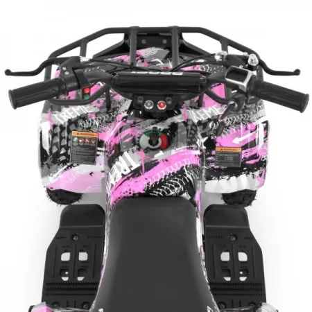 Квадроцикл HB-ATV1000AS-8 мотор1000W, 3акум.12A/12V, скорост.25км/ч, до 45кг, розовый Квадроцикл HB-ATV1000AS-8 мотор1000W, 3акум.12A/12V, скорост.25км/ч, до 45кг, розовый