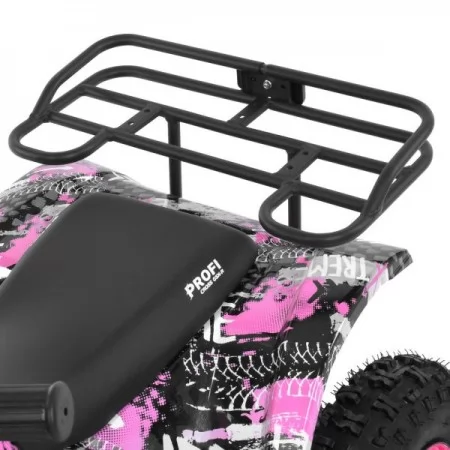 Квадроцикл HB-ATV1000AS-8 мотор1000W, 3акум.12A/12V, скорост.25км/ч, до 45кг, розовый Квадроцикл HB-ATV1000AS-8 мотор1000W, 3акум.12A/12V, скорост.25км/ч, до 45кг, розовый