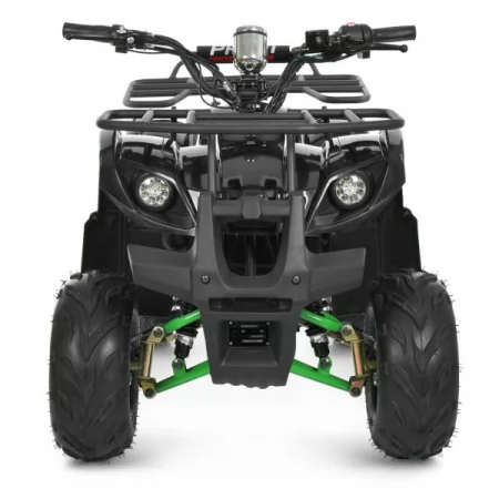 Квадроцикл HB-EATV1000D(MP3)-2-5 Мотор 1000W безщітк., 4акум. 12V/20AH, 25 км/год, до 82кг, муз, світло, BLUETOOTH, SD, чорно-зелений