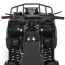Квадроцикл HB-EATV1000D(MP3)-2-5 Мотор 1000W безщітк., 4акум. 12V/20AH, 25 км/год, до 82кг, муз, світло, BLUETOOTH, SD, чорно-зелений