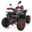 Квадроцикл HB-EATV1450H-2-3(MP3) V2 V2 (1шт) мотор 1450W безщітк., 5акум 12V/20AH, спинка, муз, bluetooth, SD, чорно-червоний