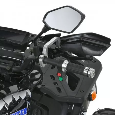 Квадроцикл HB-EATV1450H-2-4(MP3) V2 V2 (1шт) мотор 1450W безщітк., 5акум 12V/20AH, спинка, муз, до 82кг, bluetooth, SD, чорно-синій