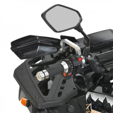 Квадроцикл HB-EATV1450H-2-7(MP3) V2 (1шт) мотор 1450W безщітк, 5акум 12V/20AH, до 82кг, муз,bluetooth., SD,чорно-помаранч.