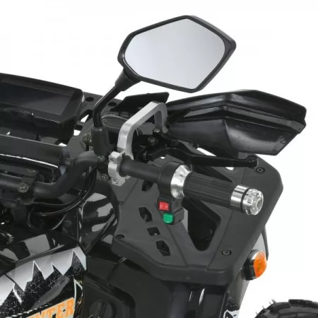 Квадроцикл HB-EATV1450H-2-7(MP3) V2 (1шт) мотор 1450W безщітк, 5акум 12V/20AH, до 82кг, муз,bluetooth., SD,чорно-помаранч.