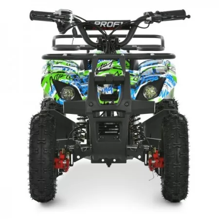 Квадроцикл HB-EATV800N-4-5 мотор 800W,3акум 12A/12V, 25 км/ч, до 45 кг., зелено-синій