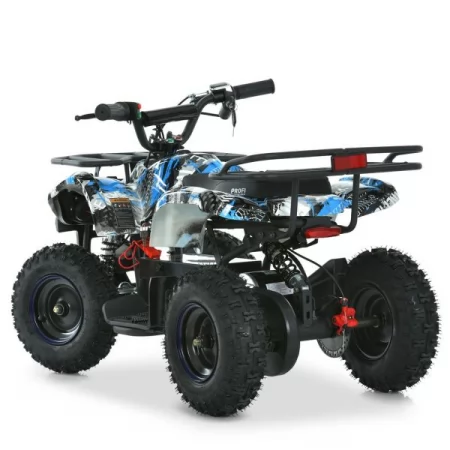 Квадроцикл HB-EATV800NP-4 мотор 800W,3акум 12A/12V, 25 км/год, до 45 кг., синій