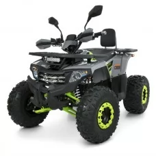 Квадроцикл HB-FC1450-11-5 мотор 1450W безщ, 5акум 12V/20AH,світло, до 50км/ч,до 82кг,сіро неоново-зелений