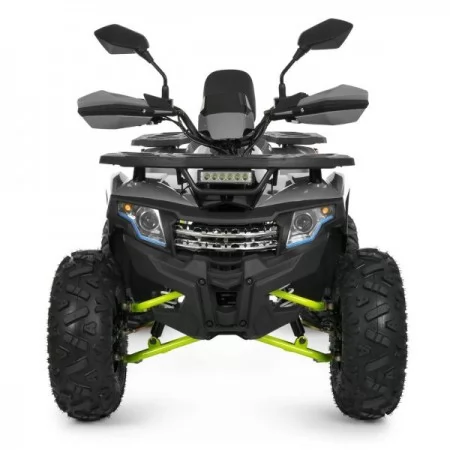 Квадроцикл HB-FC1450-11-5 мотор 1450W безщ, 5акум 12V/20AH,світло, до 50км/ч,до 82кг,сіро неоново-зелений