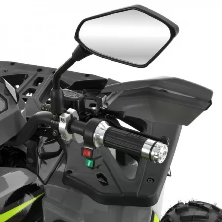 Квадроцикл HB-FC1450-11-5 мотор 1450W безщ, 5акум 12V/20AH,світло, до 50км/ч,до 82кг,сіро неоново-зелений