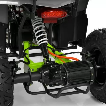 Квадроцикл HB-FC1450-11-5 мотор 1450W безщ, 5акум 12V/20AH,світло, до 50км/ч,до 82кг,сіро неоново-зелений