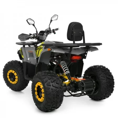 Квадроцикл HB-FC1450-11-6 мотор 1450W безщ, 5акум 12V/20AH,світло, до 50км/ч,до 82кг,сіро-жовтий Квадроцикл HB-FC1450-11-6 мотор 1450W безщ, 5акум 12V/20AH,світло, до 50км/ч,до 82кг,сіро-жовтий