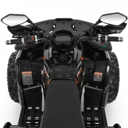 Квадроцикл HB-FFN1450-2-7(MP3) (1шт) мотор 1450W безщеточ, 5аккум 12V/20AH,світло, до 50км/ч,до 82кг,чорно-помаранчевий Квадроцикл HB-FFN1450-2-7(MP3) (1шт) мотор 1450W безщеточ, 5аккум 12V/20AH,світло, до 50км/ч,до 82кг,чорно-помаранчевий