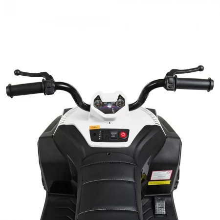 Электроквадроцикл Bambi M 4131 белый 40W со светом Электроквадроцикл Bambi M 4131 белый 40W со светом