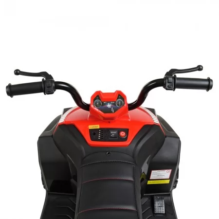 Детский электроквадроцикл Bambi M 4131 красный со светом