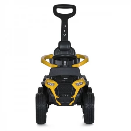 Квадроцикл M 4803EL-6 2в1, кат.-толок., отцовс.ручка, 1*6V4AH, 1*25W, муз,свет,USB,EVA,кожа,желтый Квадроцикл M 4803EL-6 2в1, кат.-толок., отцовс.ручка, 1*6V4AH, 1*25W, муз,свет,USB,EVA,кожа,желтый