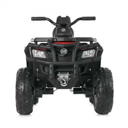 Квадроцикл M 4868EL-3 24V 1шт 1аккум24V7AH, 4мотора45W, муз, свет, кожа, EVA, красный