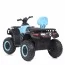 Квадроцикл M 4868EL-4 24V 1шт 1аккум24V7AH, 4мотора45W, муз, свет, кожа, EVA, синий