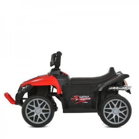 Квадроцикл M 6181ELR-3 на радиоуправлении, 2моторы*25W, 1акум12V7AH, муз,свет, MP3, USB, EVA, TF, кожа, красный Квадроцикл M 6181ELR-3 на радиоуправлении, 2моторы*25W, 1акум12V7AH, муз,свет, MP3, USB, EVA, TF, кожа, красный
