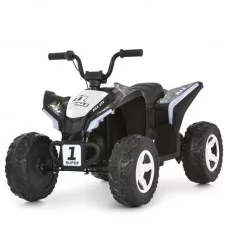 Квадроцикл M 6283EL-1-2 2*35W, 1*12V7-9AH, муз, світло, шкір.сидіння, BLUETOOTH, MP3, USB, EVA, біло-чорний Квадроцикл M 6283EL-1-2 2*35W, 1*12V7-9AH, муз, світло, шкір.сидіння, BLUETOOTH, MP3, USB, EVA, біло-чорний