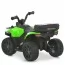 Квадроцикл M 6286EBLR-5 на радиоуправлении 2,4G, 1*6V7AH, 1*35W, USB, TF, EVA, шкіра, музика, світло, зелений