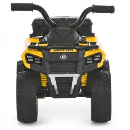 Квадроцикл M 6286EBLR-6 на радиоуправлении 2,4G, 1*6V7AH, 1*35W, USB, TF, EVA, шкіра, музика, світло, жовтий