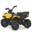 Квадроцикл M 6286EBLR-6 на радиоуправлении 2,4G, 1*6V7AH, 1*35W, USB, TF, EVA, шкіра, музика, світло, жовтий