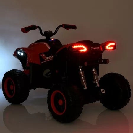 Детский квадроцикл M 6128EBLR-2(24V) Bambi Racer, 4 мотора по 75W, EVA, кожа, Bluetooth, пульт, черный Детский квадроцикл M 6128EBLR-2(24V) Bambi Racer, 4 мотора по 75W, EVA, кожа, Bluetooth, пульт, черный