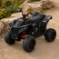 Детский квадроцикл M 6128EBLR-2(24V) Bambi Racer, 4 мотора по 75W, EVA, кожа, Bluetooth, пульт, черный