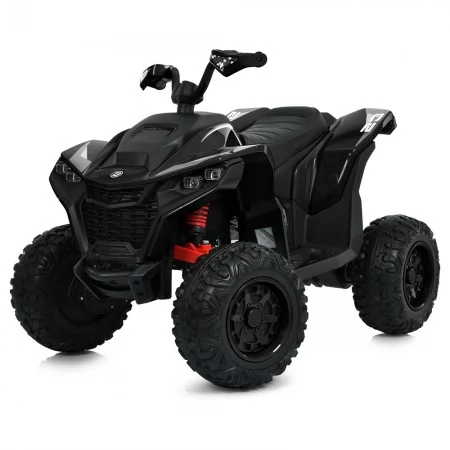 Детский квадроцикл M 6128EBLR-2(24V) Bambi Racer, 4 мотора по 75W, EVA, кожа, Bluetooth, пульт, черный Детский квадроцикл M 6128EBLR-2(24V) Bambi Racer, 4 мотора по 75W, EVA, кожа, Bluetooth, пульт, черный