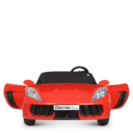 Детский электромобиль Bambi M 4055 AL-3 Porsche Cayman, двухместный, красный Детский электромобиль Bambi M 4055 AL-3 Porsche Cayman, двухместный, красный