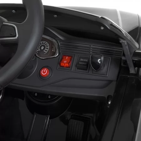 Дитячий електромобіль Джип Audi RS Q8 Bambi M 4569 EBLR-2 чорний, 2 мотори по 35W, EVA, шкіра, MP3, USB, Bluetooth