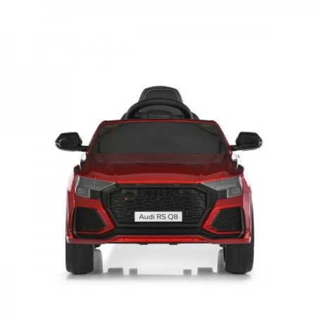 Детский электромобиль Audi RS Q8 M 4569EBLRS-3 красный автопокраска, 2 мотора по 35W, EVA, кожа, MP3, USB, Bluetooth