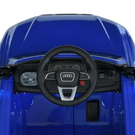 Дитячий електромобіль Audi M 4569EBLRS-4 синій, 2 мотори по 35W, EVA, екошкіра, MP3, USB, Bluetooth Дитячий електромобіль Audi M 4569EBLRS-4 синій, 2 мотори по 35W, EVA, екошкіра, MP3, USB, Bluetooth