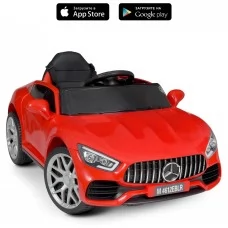 Детский электромобиль Bambi M 4612 EBLR-3 Mercedes AMG, красный