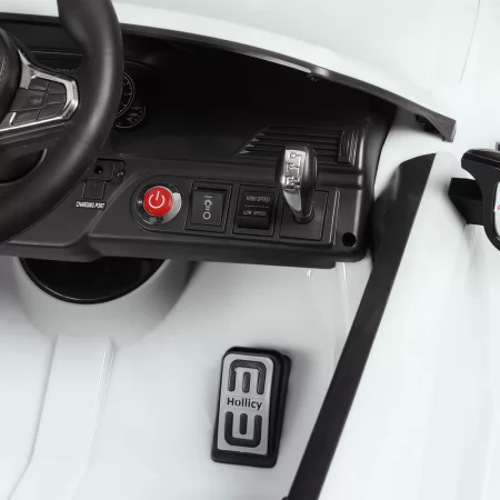 Дитячий електромобіль BMW M5 Bambi M 4791EBLR-1 білий, 2 мотори по 35W, EVA, шкіра, MP3, USB, Bluetooth