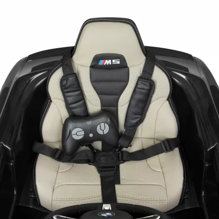 Дитячий електромобіль BMW M5 Bambi M 4791EBLRS-2 чорний, автофарбування, 2 мотори по 35W, EVA, шкіра, MP3, USB, Bluetooth