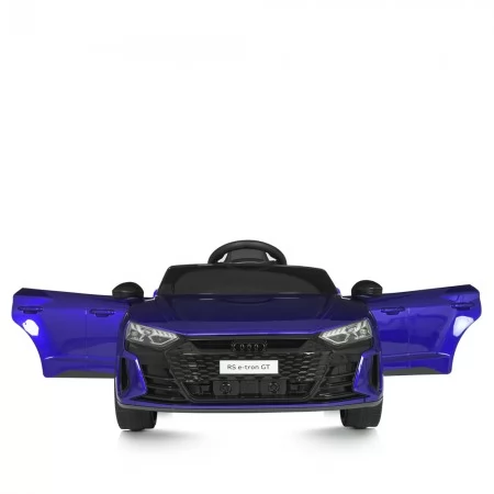 Детский электромобиль Bambi M 4938EBLRS-4 Audi RS e-tron GT синий, 2 мотора по 30W, EVA, экокожа, MP3, USB, Bluetooth, автопокраска Детский электромобиль Bambi M 4938EBLRS-4 Audi RS e-tron GT синий, 2 мотора по 30W, EVA, экокожа, MP3, USB, Bluetooth, автопокраска