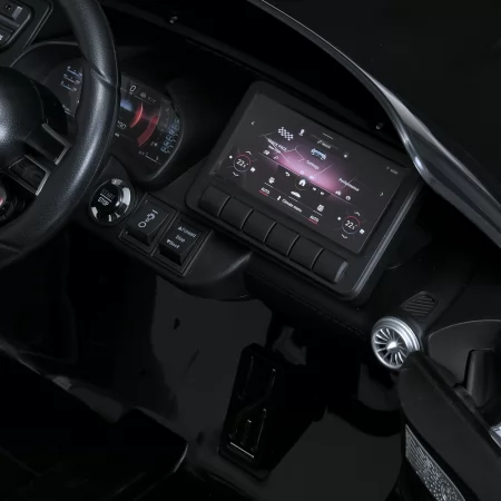 Детский электромобиль Mercedes-AMG SL 63 Roadster Bambi M 5098EBLRS-2 двухместный, 4 мотора по 35W, EVA, кожа, MP3, USB, Bluetooth, автопокраска, черный