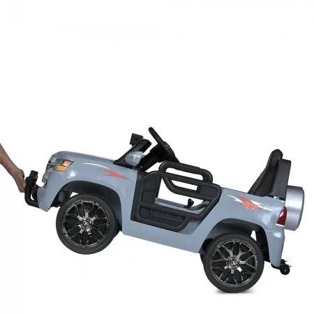 Дитячий електромобіль Bambi M 5101 EBLR-11 Toyota Land Cruiser, сірий