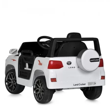 Детский электромобиль Bambi M 5101 EBLR-1 Toyota Land Cruiser, белый