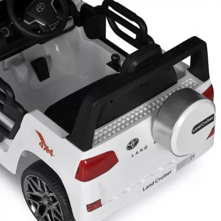 Детский электромобиль Bambi M 5101 EBLR-1 Toyota Land Cruiser, белый