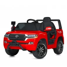 Дитячий електромобіль Bambi M 5101 EBLR-3 Toyota Land Cruiser, червоний Дитячий електромобіль Bambi M 5101 EBLR-3 Toyota Land Cruiser, червоний